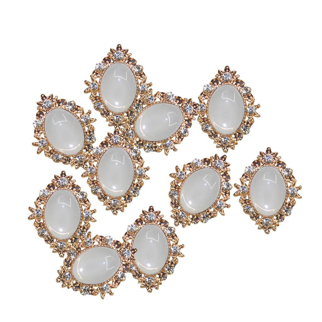 กระดุมคริสตัลระยิบระยับแบบติดก - Embellishment Glue Craft บทวิจารณ์และราคา