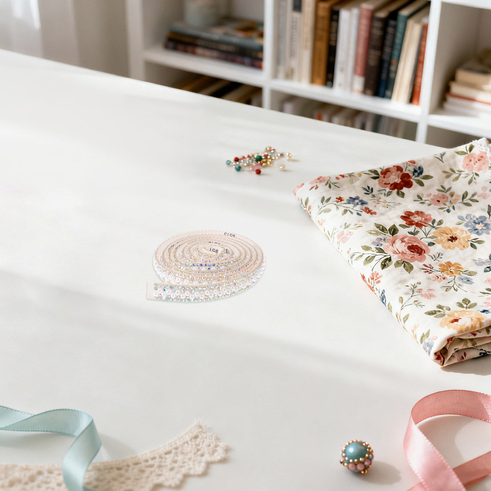 ชุดเซ็ตกระโปรงผ้าลูกไม้ปักลายพ - Elastic Lace Trim บทวิจารณ์และราคา