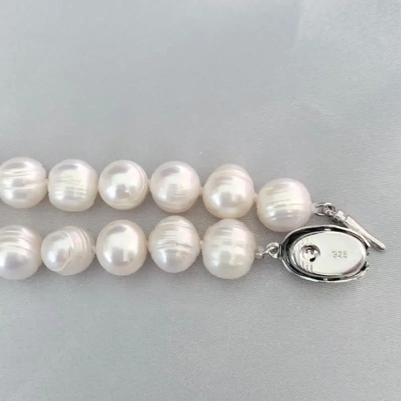 สร้อยคอไข่มุกแท้ขายส่ง ขนาด 8- - Pearl Trim Chain บทวิจารณ์และราคา