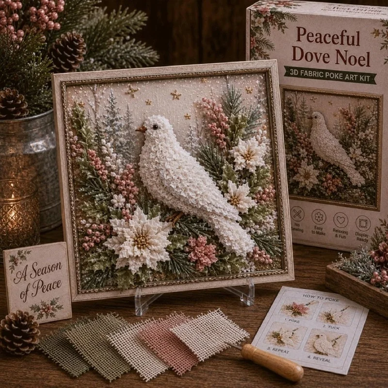 ชุด DIY งานปักผ้าคริสต์มาสวินเ - Embroidery Craft บทวิจารณ์และราคา