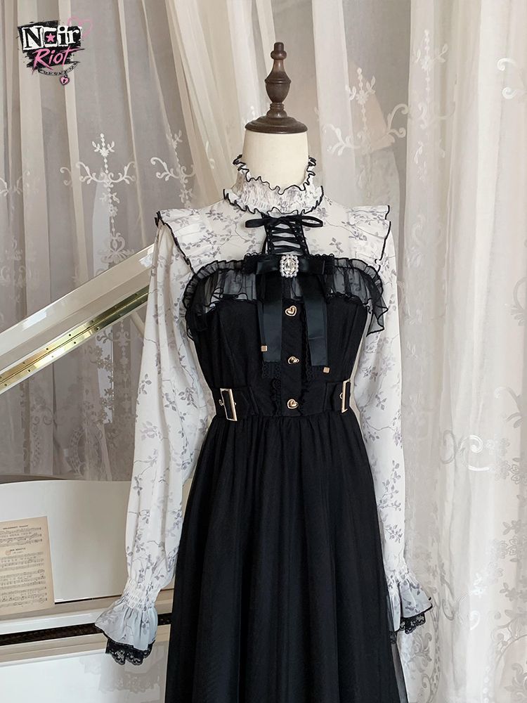 ชุดเดรสสไตล์โลลิต้าวินเทจฝรั่ง - Elastic Lace Trim บทวิจารณ์และราคา