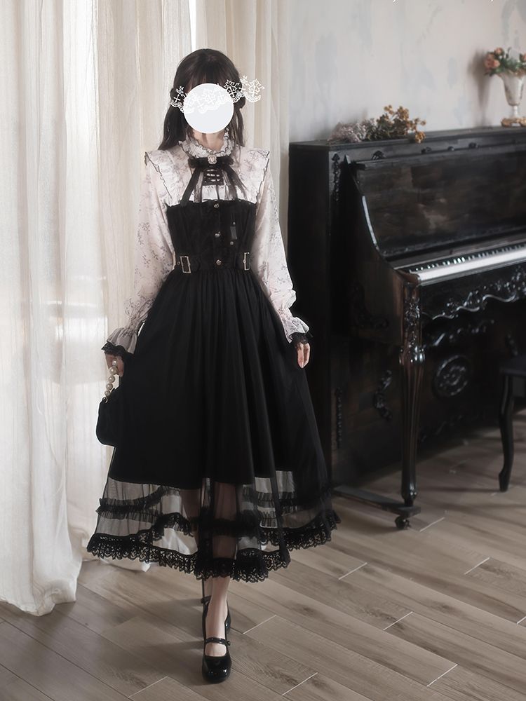 ชุดเดรสสไตล์โลลิต้าวินเทจฝรั่ง - Elastic Lace Trim บทวิจารณ์และราคา